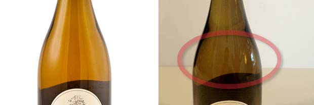 bottle shots with reflections